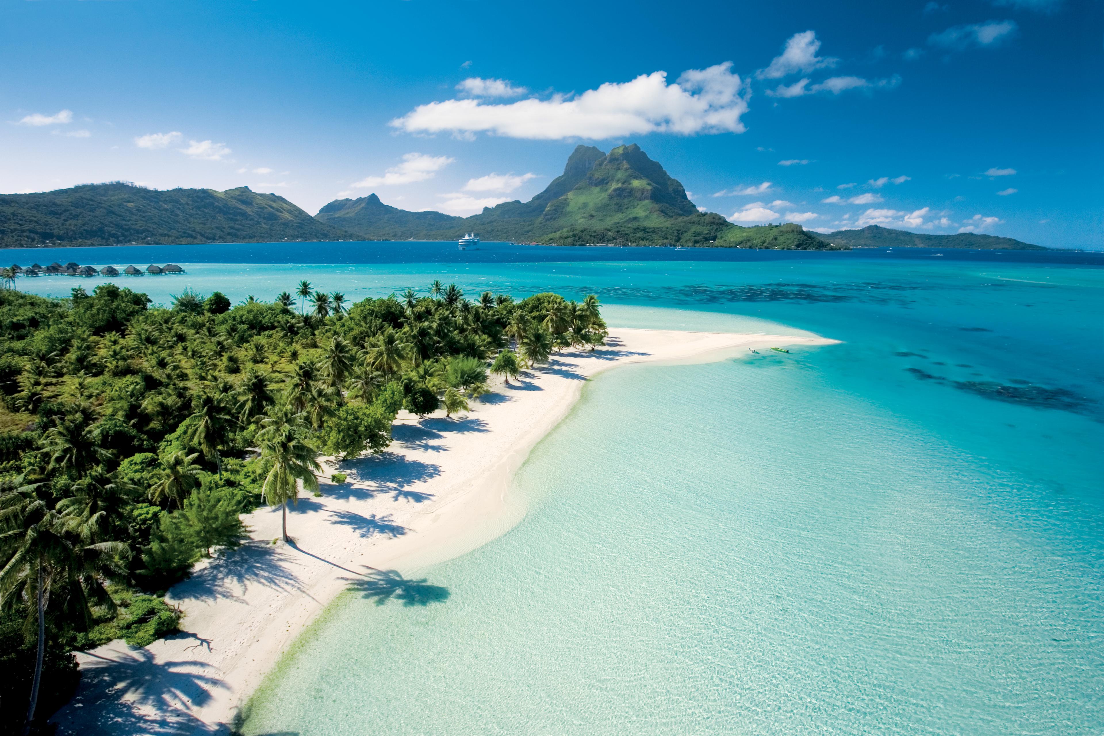 COOK ISLANDS & SOCIETY ISLANDS - background banner